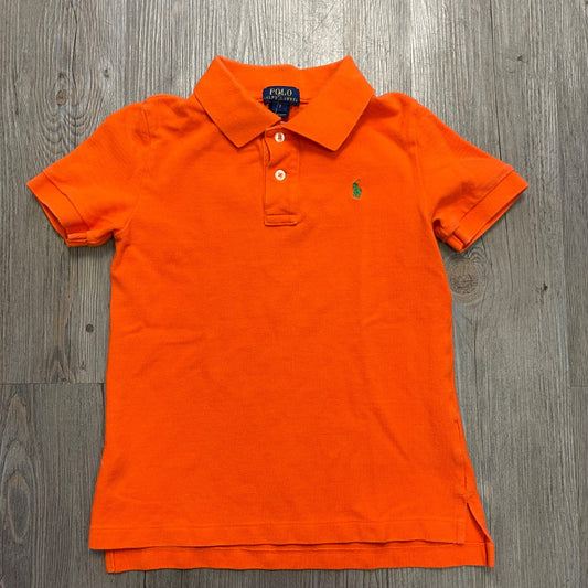 Orange Ralph Lauren Polo, 7Y