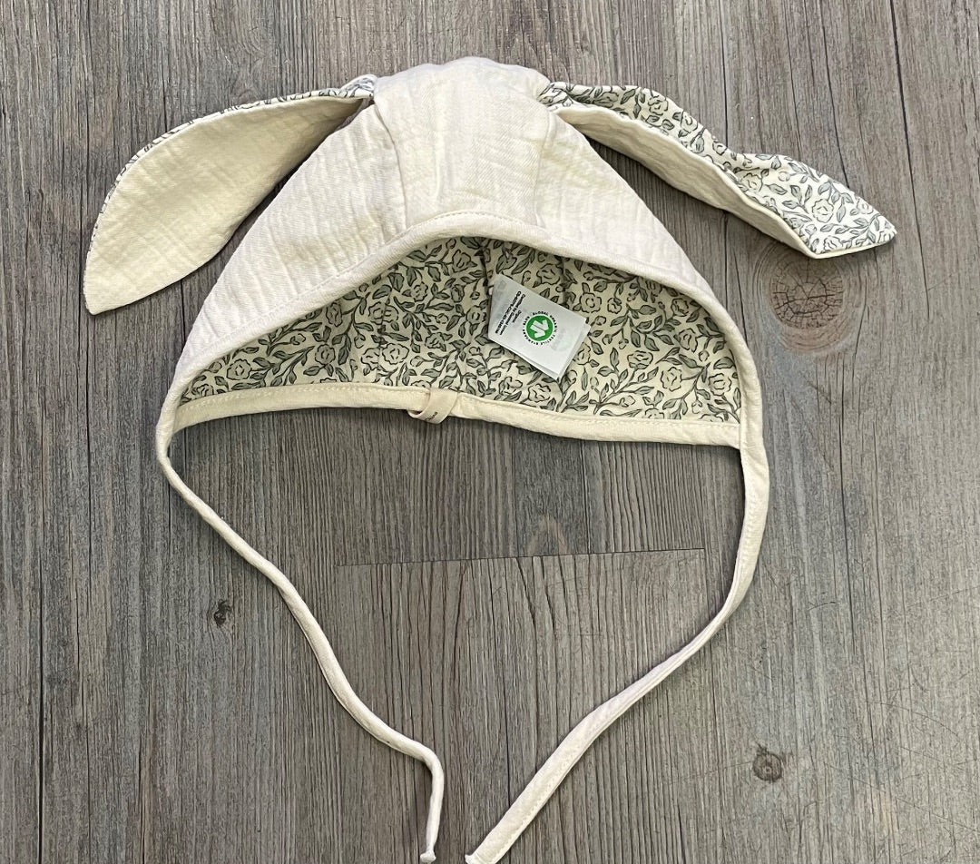 Green Garden Quincy Mae Bunny Bonnet, 3-6M