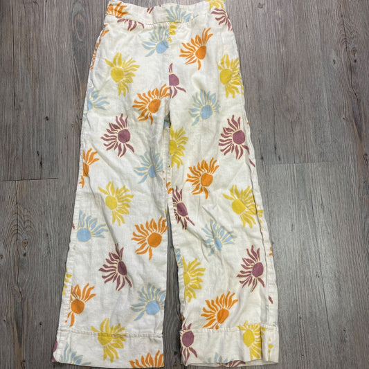 Sun Print Zara Linen Blend Pants, 11-12Y