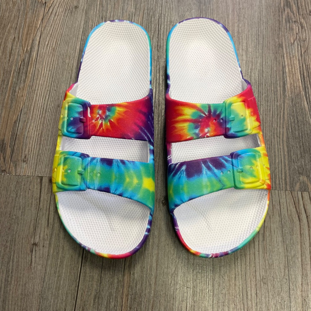 Tiedye Moses Slides, 6-7Y -36-37