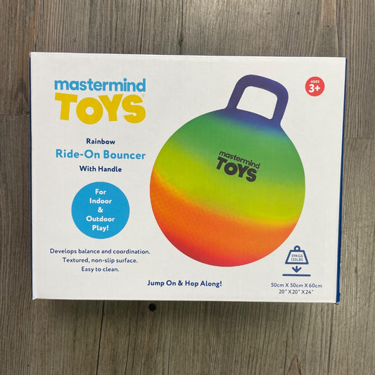 Multi Colour Mastermind Toys NEW Ride On Bouncer, 3Y+