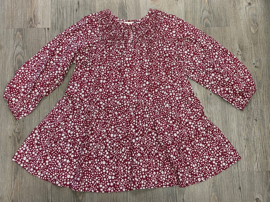 Brick F4A Solana Dress LS, 6Y