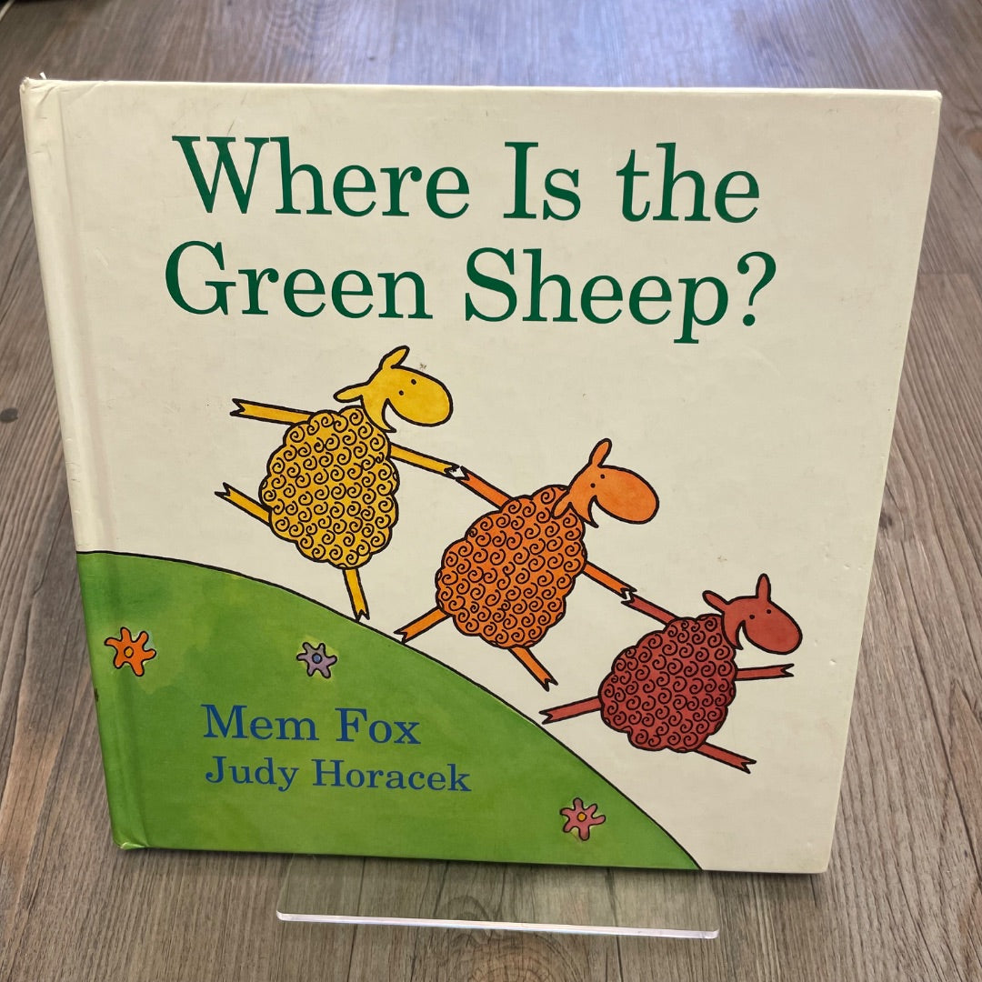 Multi Colour  Where Is The Green Sheep, Hardcover