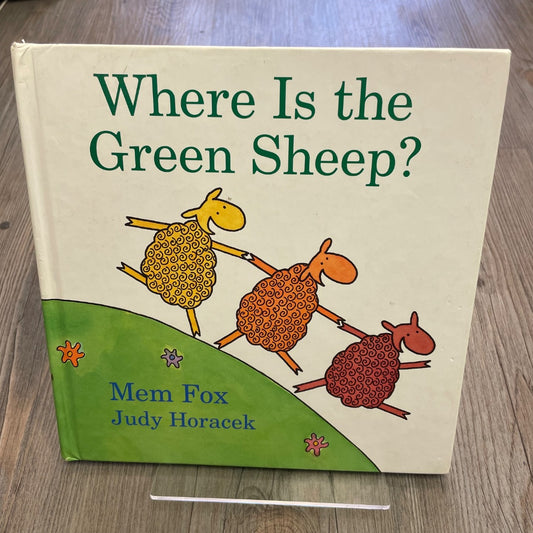 Multi Colour  Where Is The Green Sheep, Hardcover
