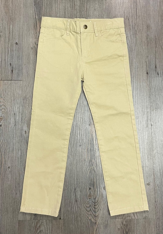 Tan Appaman Khaki Pants, 6Y