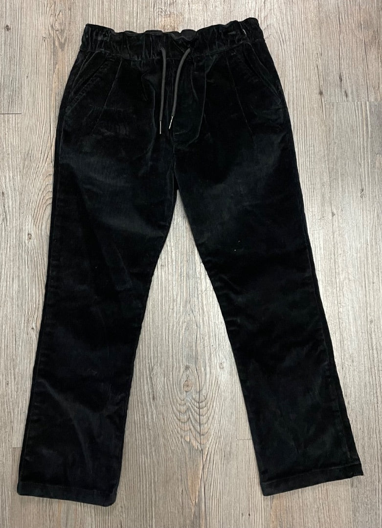 Black Appaman Corduroy Pants, 6Y