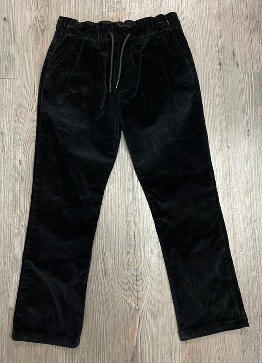 Black Appaman Corduroy Pants, 6Y