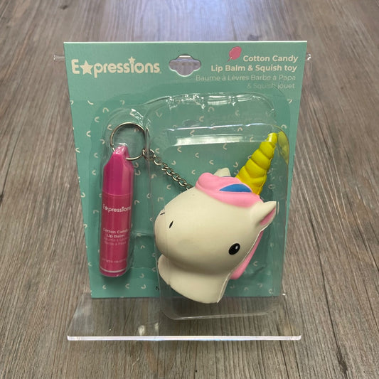 Pink White  Squish Toy