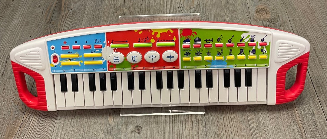 Multi Colour  Mini Piano, Pre-owned