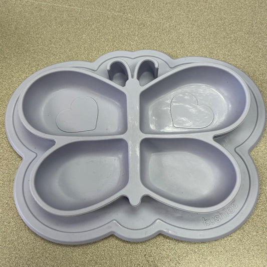 Lavender Kushie Silicon Plate, Pre-owned