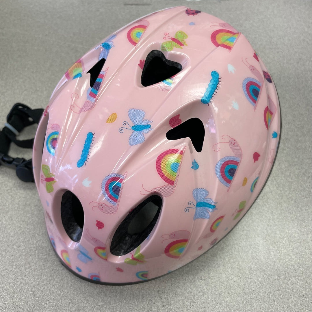 Pink Raleigh Bike Helmet, 44-50CM
