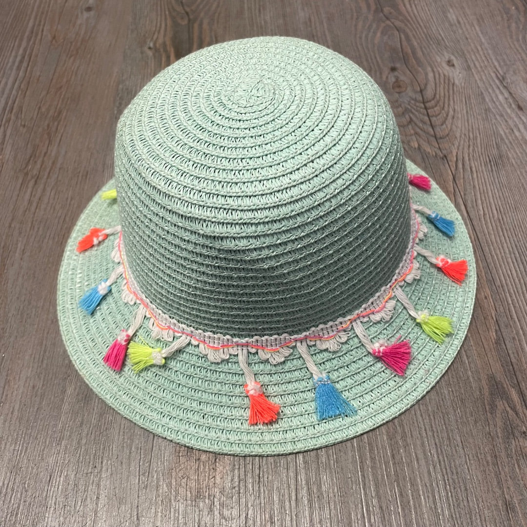 Mint  Straw Hat, 3-5Y