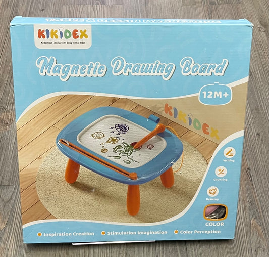 Multi Colour Kikidex magnetic drawing board, 1-3Y