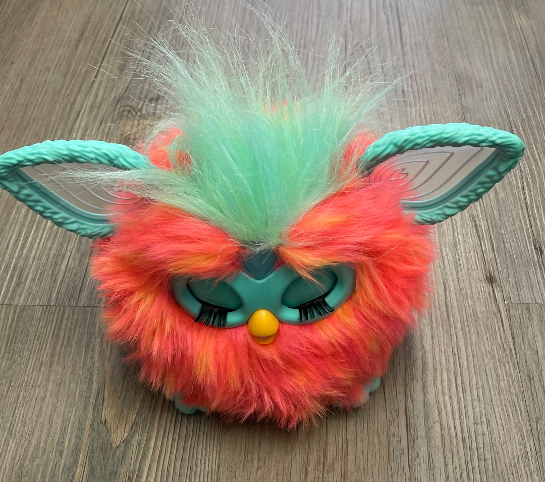 Coral Furby Interactive Toys, Pre-owned
