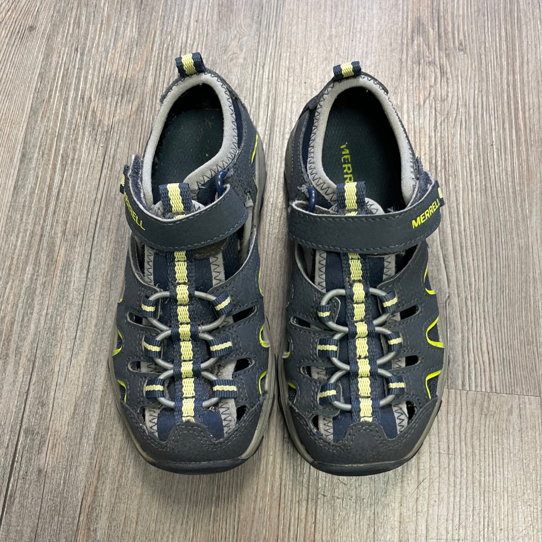 Grey Merrell Sandals, 12Y