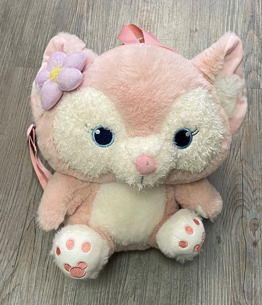 Pink Linabell Plush Backpack, Pre-owned