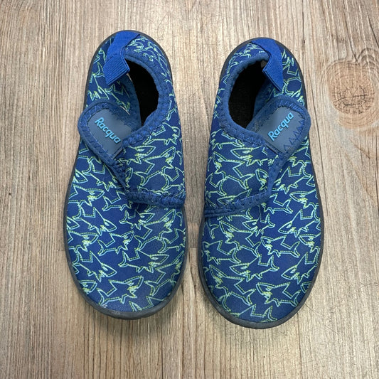 Shark print Raqua Water Shoes, 9-10T