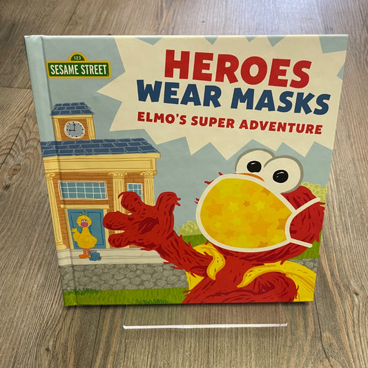 Multi Colour  Heroes Wear Masks Elmo's Super Adventure, Hardcover