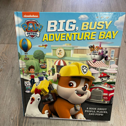 Multi Colour  Big Busy Adventure Bay Paw Patrol, Boardbook
