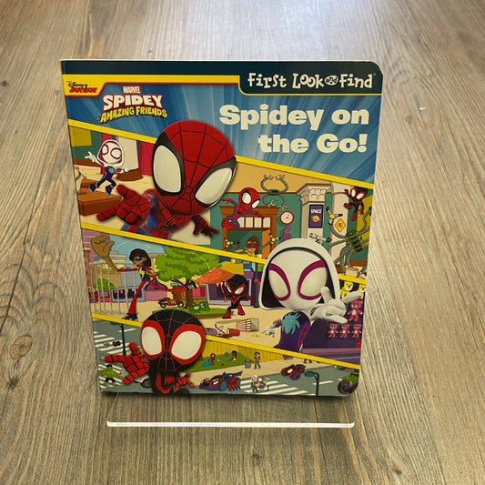 Multi Colour  Look & FindSpidey On The Go!, Boardbook