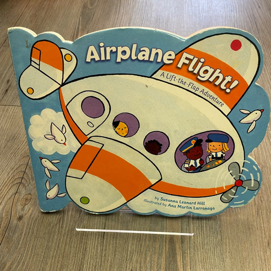 Multi Colour  Airplane Flight, Boardbook