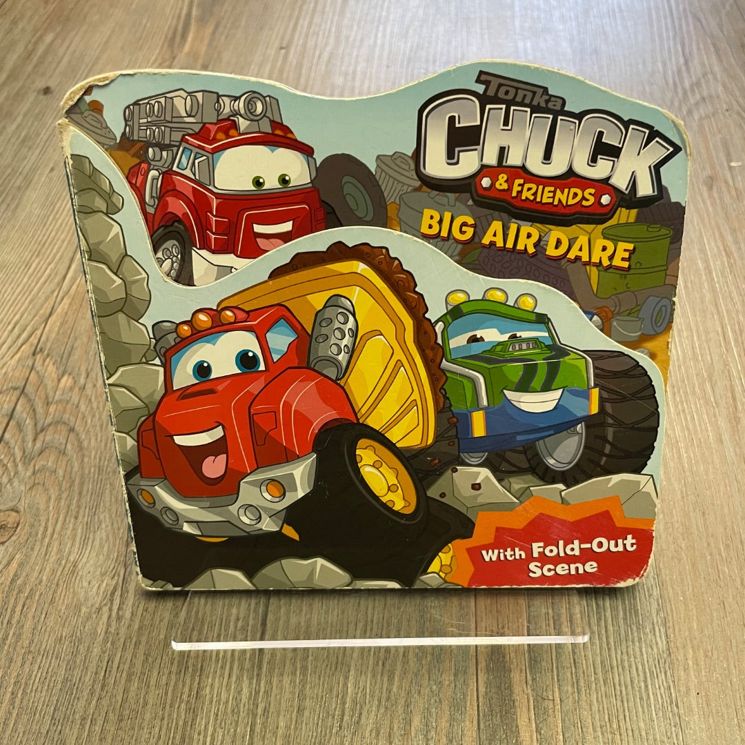 Multi Colour  Tonka chuck & Friends Big Air Dare, Boardbook