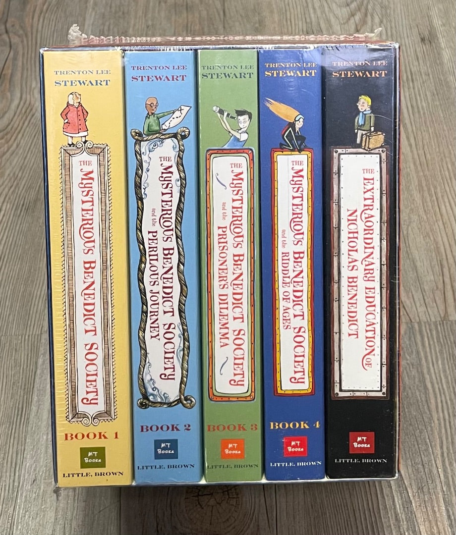 Multi Colour Trenton Lee Stewart The Mysterious Benedict Society Book Set, Paperback