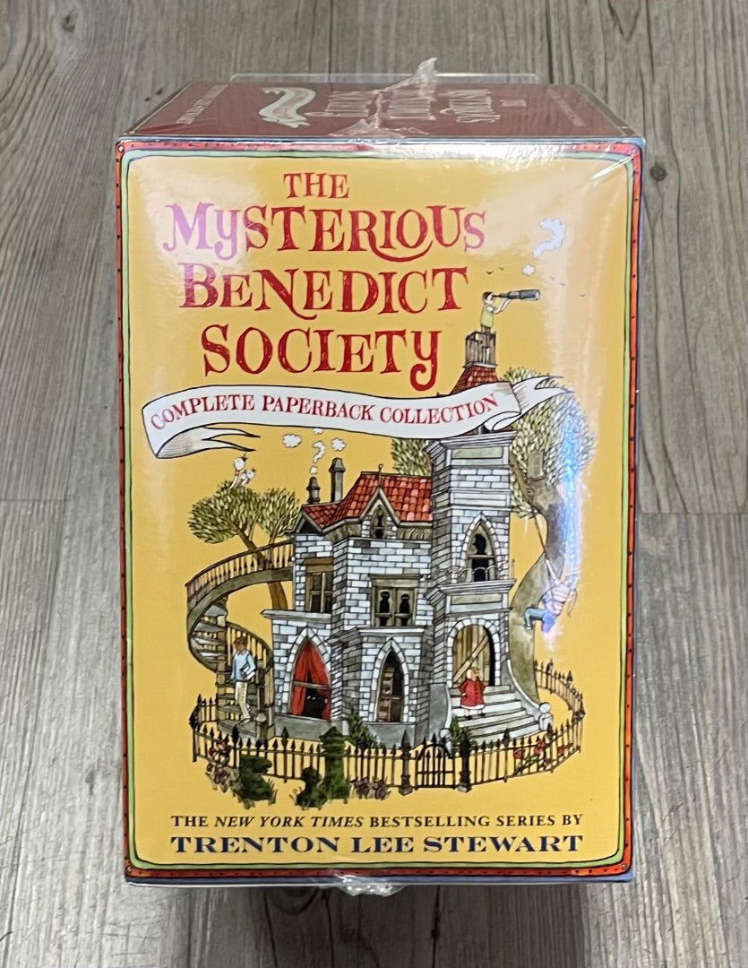 Multi Colour Trenton Lee Stewart The Mysterious Benedict Society Book Set, Paperback