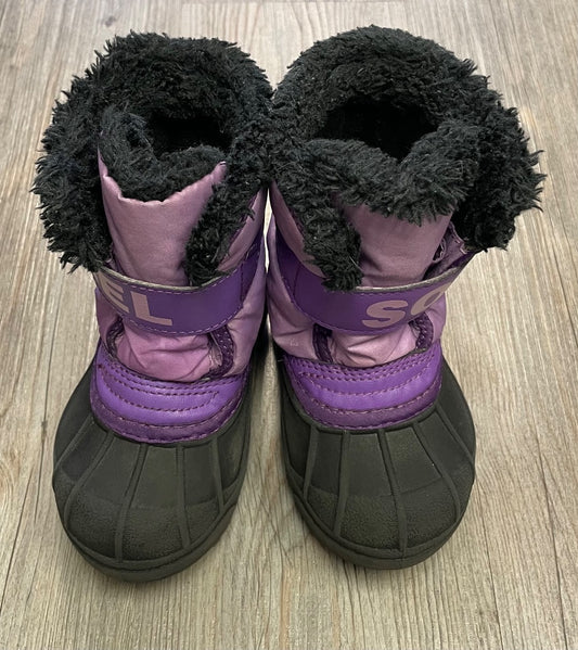 Purple Sorel Winter boots, 6T
