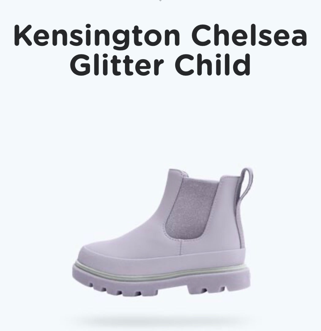 Purple Bling Native Native Kensington Boots, C7