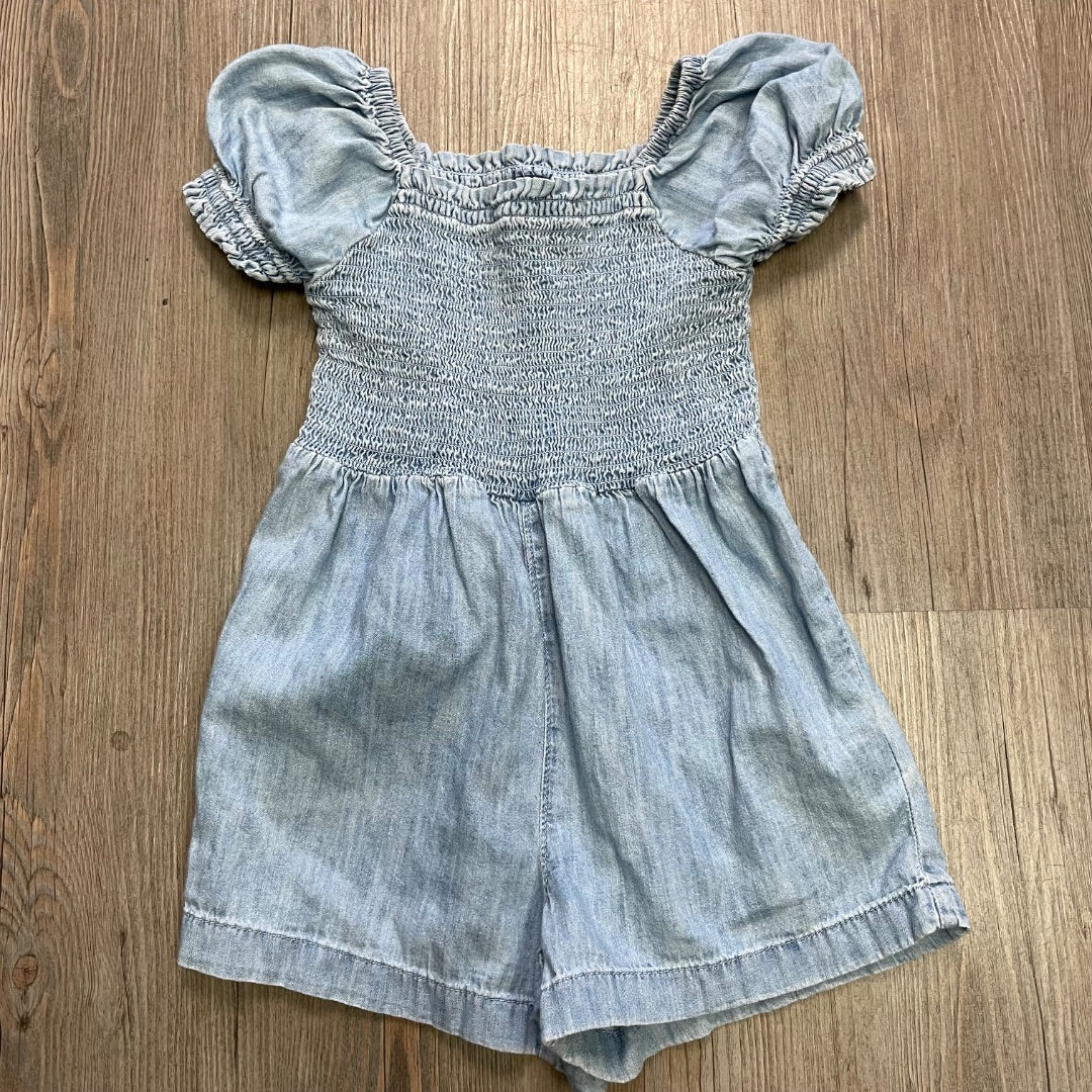 Blue Gap Romper, 4-5Y