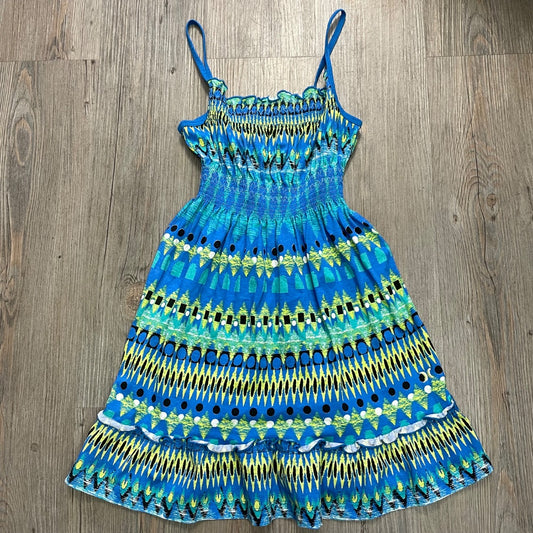 Multi Colour Hurley Elastic waist Dress, 4-5Y
