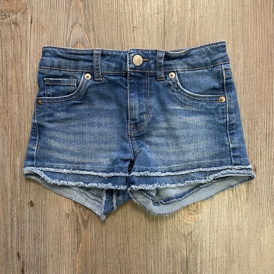 Blue Levis Denim Shorts, 6-7Y