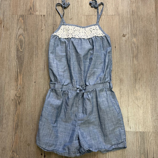 Blue Oshkosh Romper, 6Y