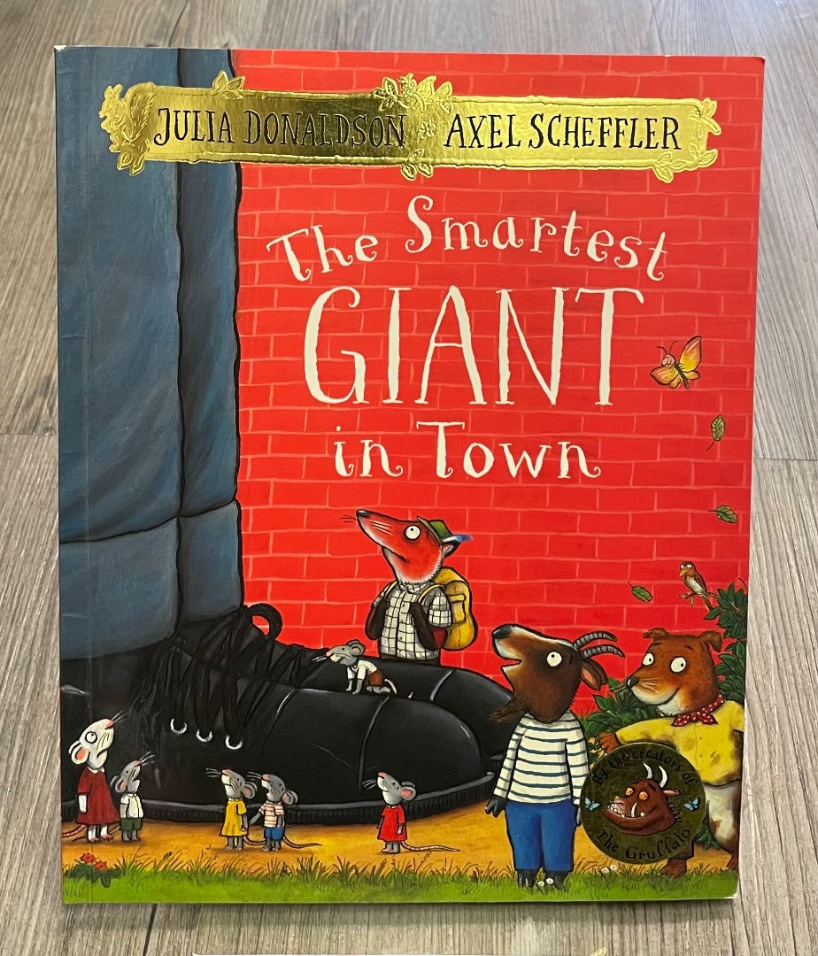 Multi Colour Julia Donaldson/Axel Scheffler The Smartest Giant In Town, Paperback