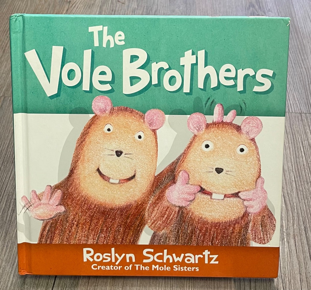 Multi Colour Roslyn Schwartz The Vole Brothers, Hardcover