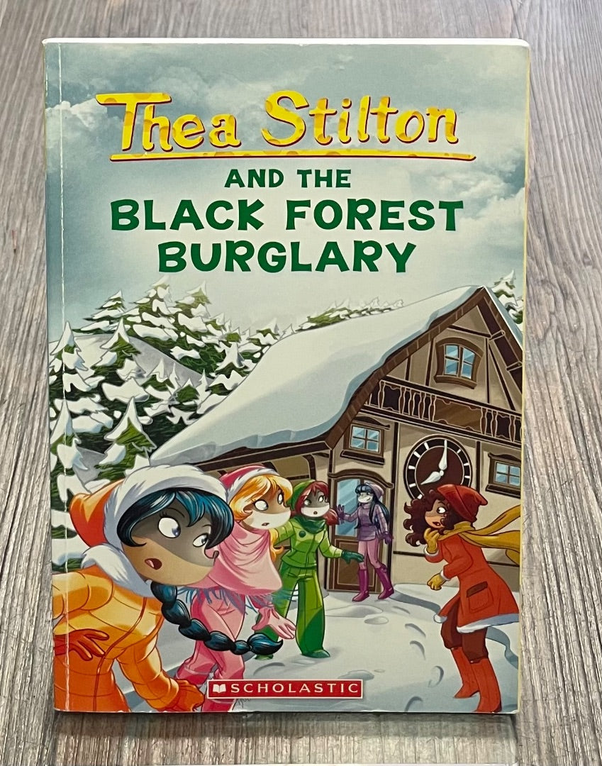 Multi Colour Scholastic Thea Stilton And The Black Forest Burglary, Paperback