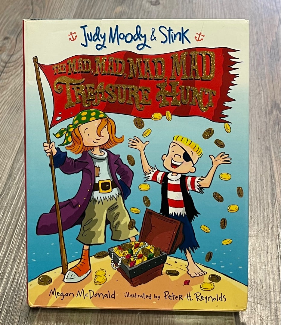 Multi Colour Judy Moody & Stink The Mad Mad Mad Treasure Hunt, Hardcover