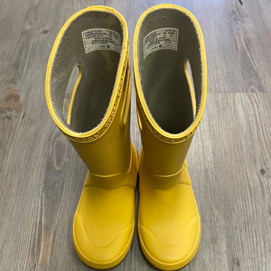 Yellow Bogs Rain Boots, 10T