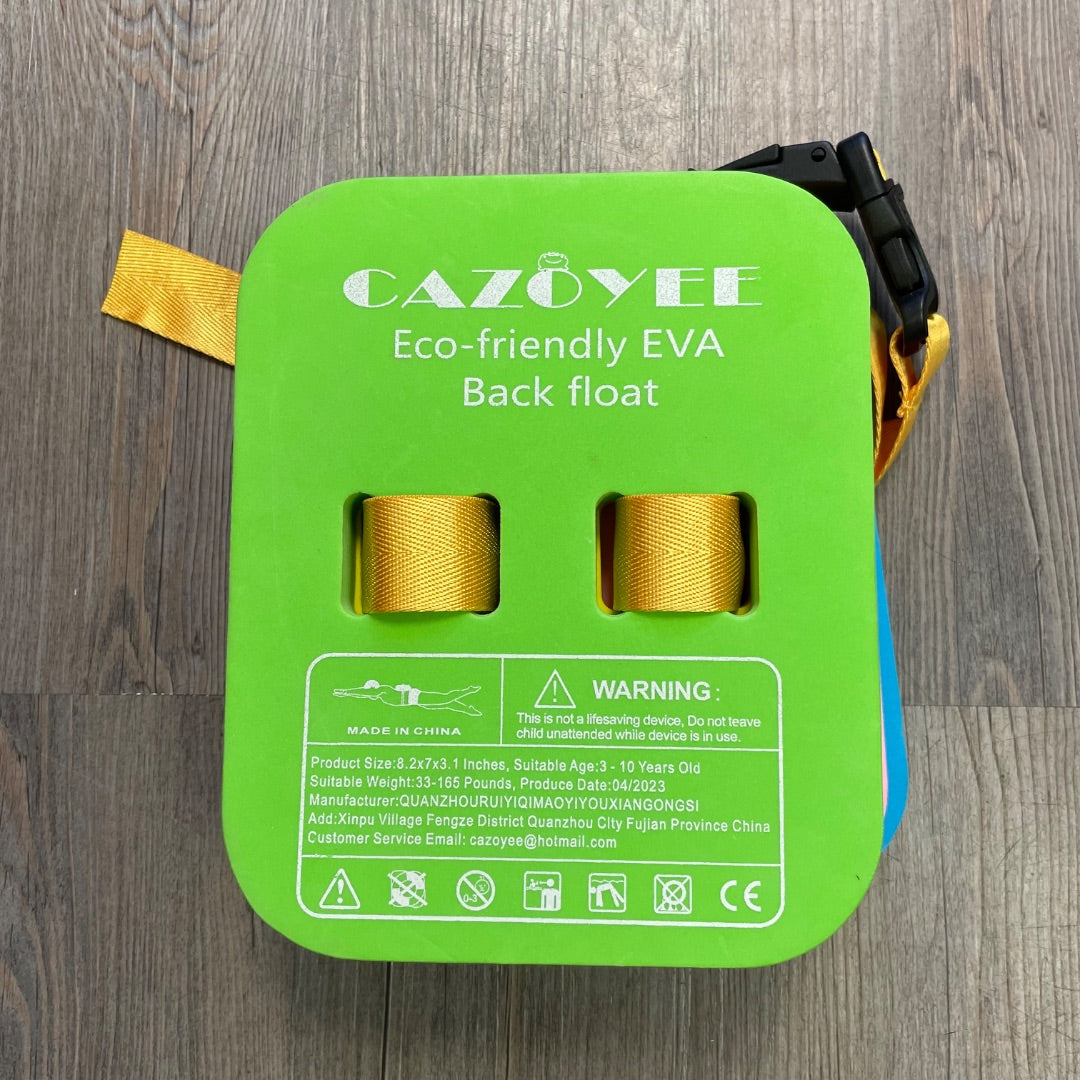Multi Colour  Eco Friendly Eva Back Float, 3-10Y