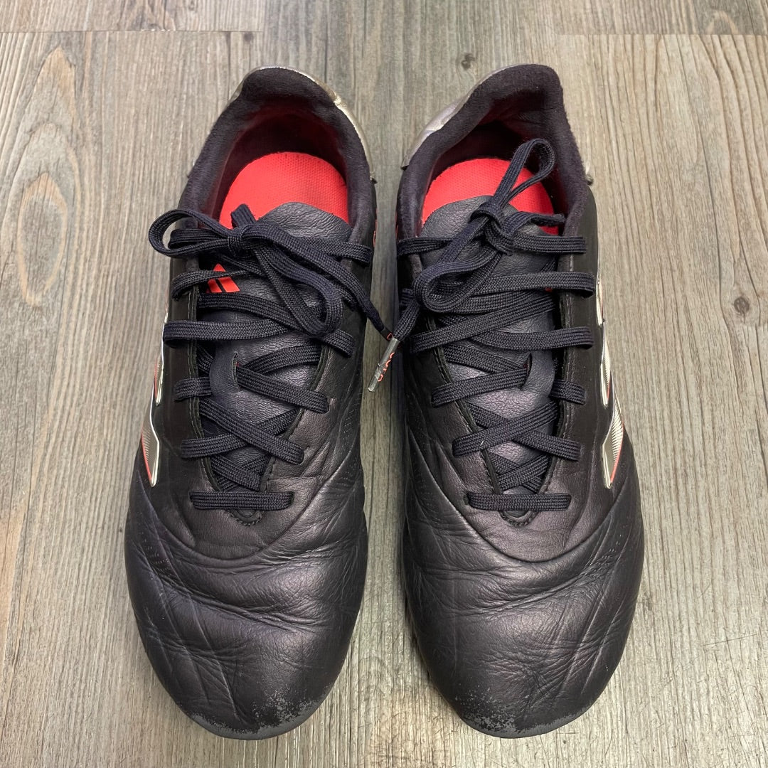 Plum Adidas Soccer Cleats, 4.5Y