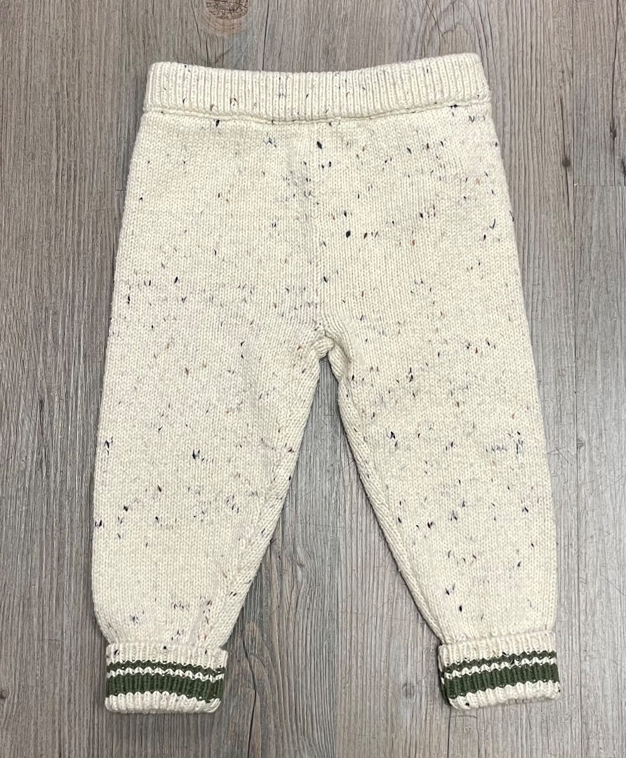 Multi Colour Joe Fresh Knit Legging, 12-18M