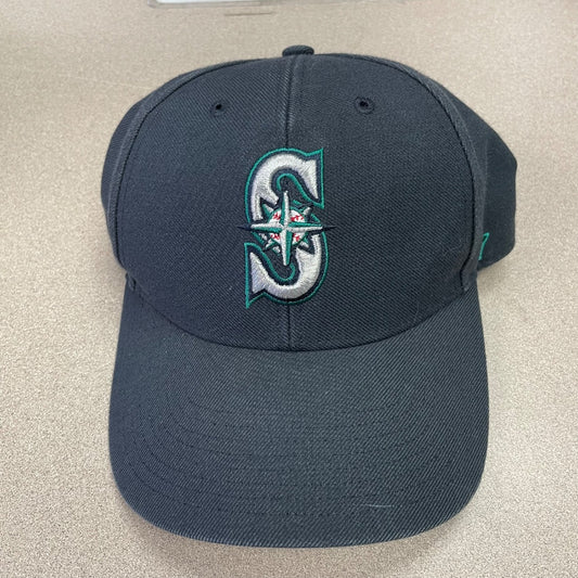 Charcoal Grey  Mariners Baseball Cap, Pre-owned