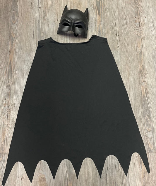 Black  Batman Mask & Cape, Toddler