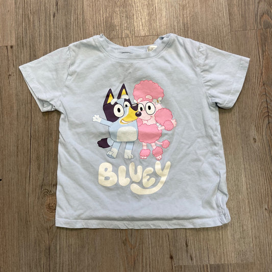 Blue H&M Bluey T-Shirt, 5Y