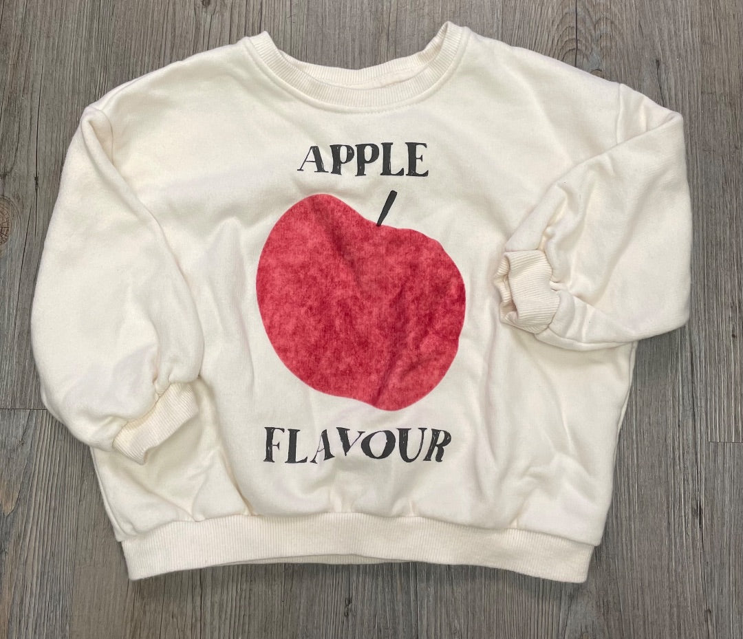 Ivory Zara Sweatshirt, 4-5Y