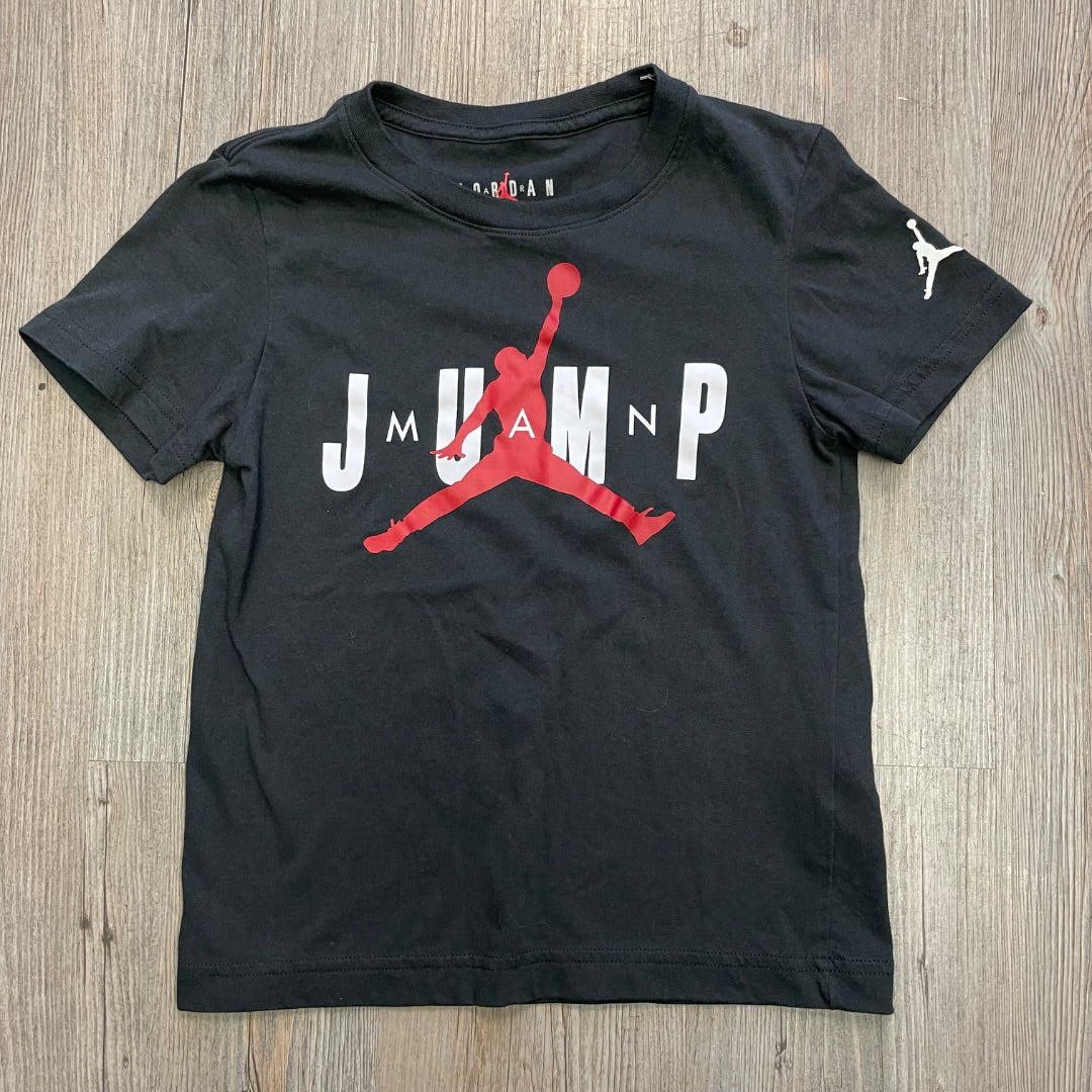Black Jordan T-Shirt, 6-7Y