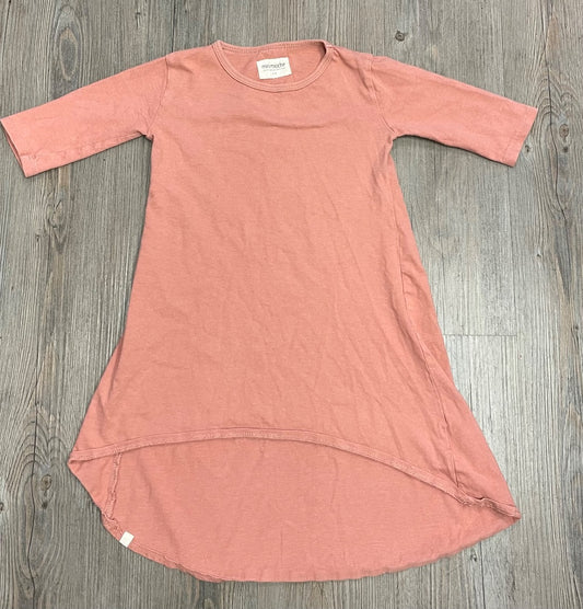Rust Mini Mioche LS Dress, 3-4Y