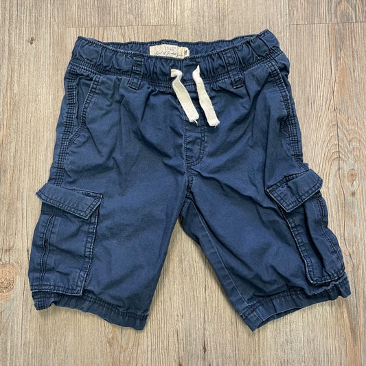 Navy H&M Cargo Shorts, 5-6Y