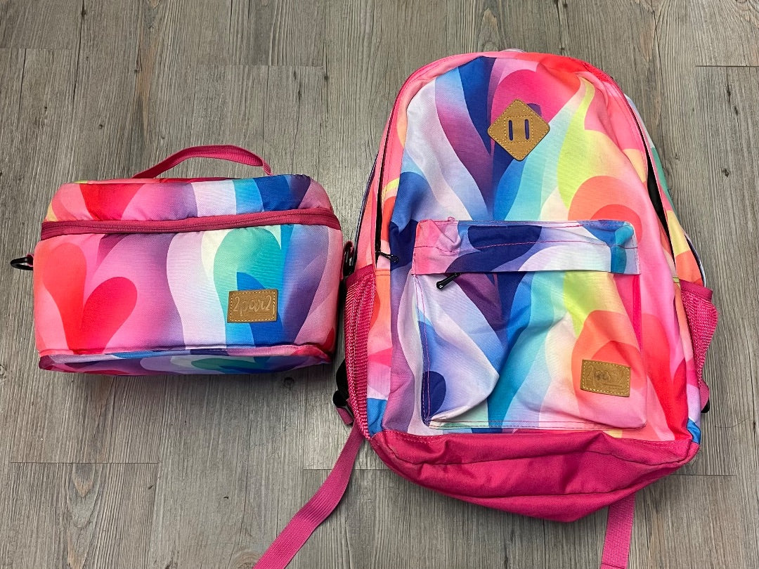 Rainbow Deux Par Deux Back Pack Set, Kids